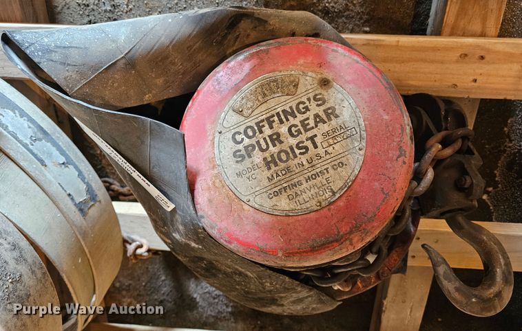 image for item MI9427 Coffing  spur gear hoist