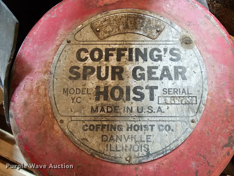 image for item MI9427 Coffing  spur gear hoist