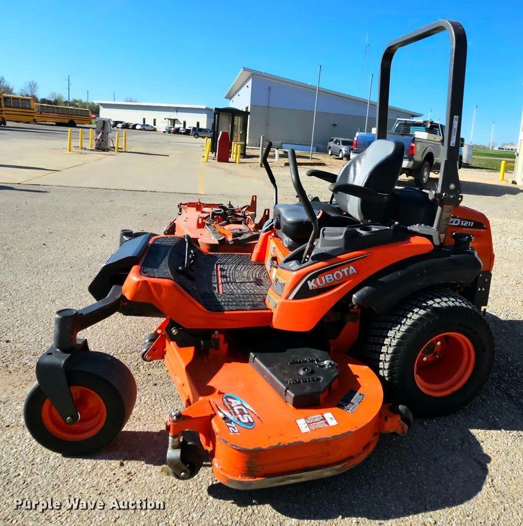 image for item MI9464 2017 Kubota ZD1211L  ZTR lawn mower