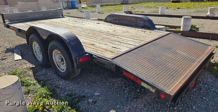 image for item MI9465 1993 Starlite 82185CR  utility trailer