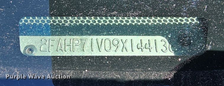 image for item MI9472 2009 Ford Crown Victoria Police Interceptor