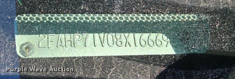 image for item MI9473 2008 Ford Crown Victoria Police Interceptor