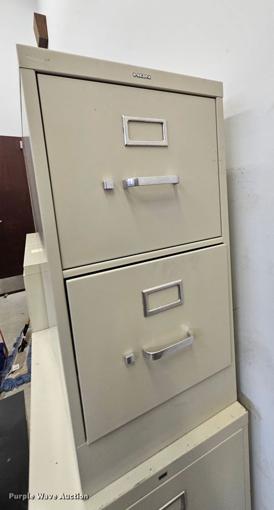 image for item MI9500 (4) file cabinets
