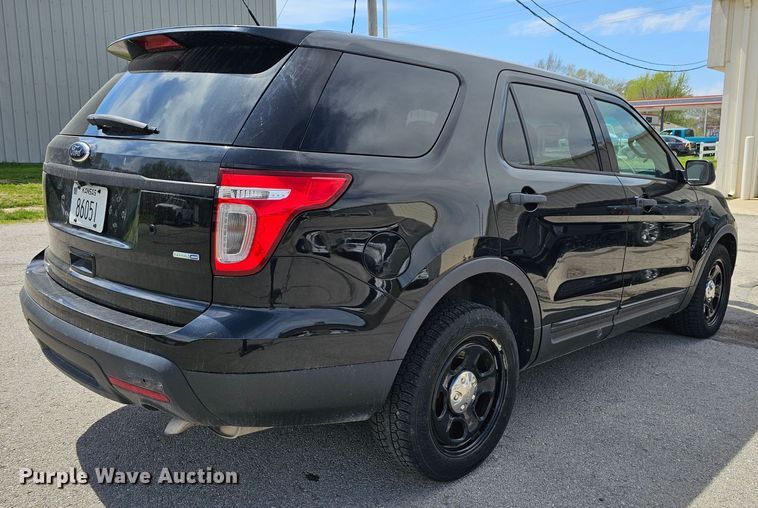 image for item MI9502 2013 Ford Explorer Police Interceptor  SUV
