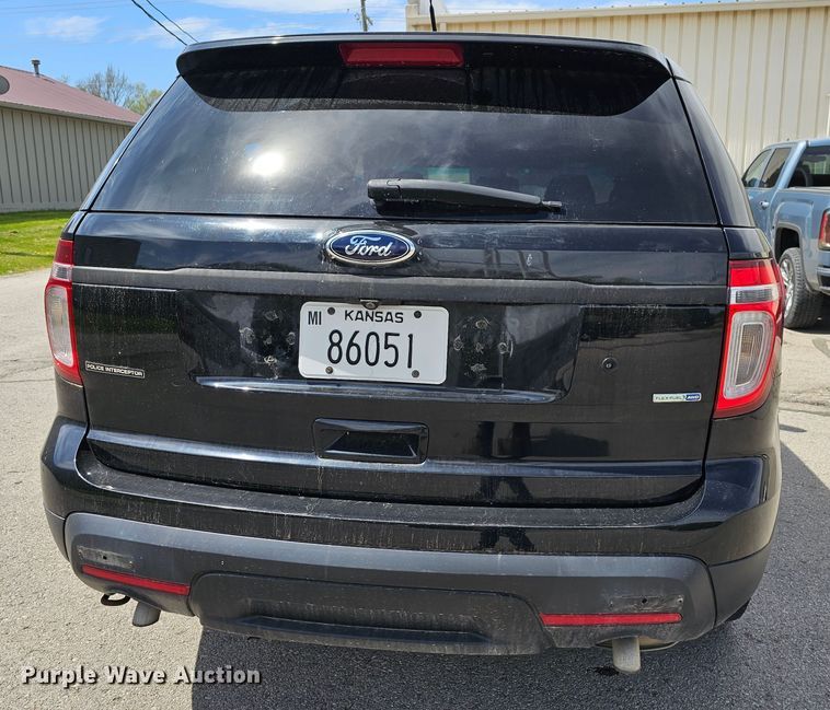 image for item MI9502 2013 Ford Explorer Police Interceptor  SUV