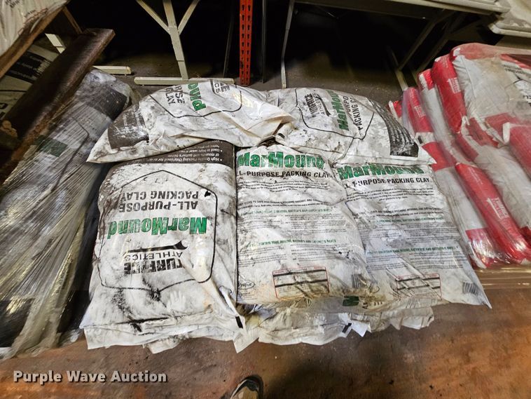 image for item MI9532 Approximately 240 bags of packing clay