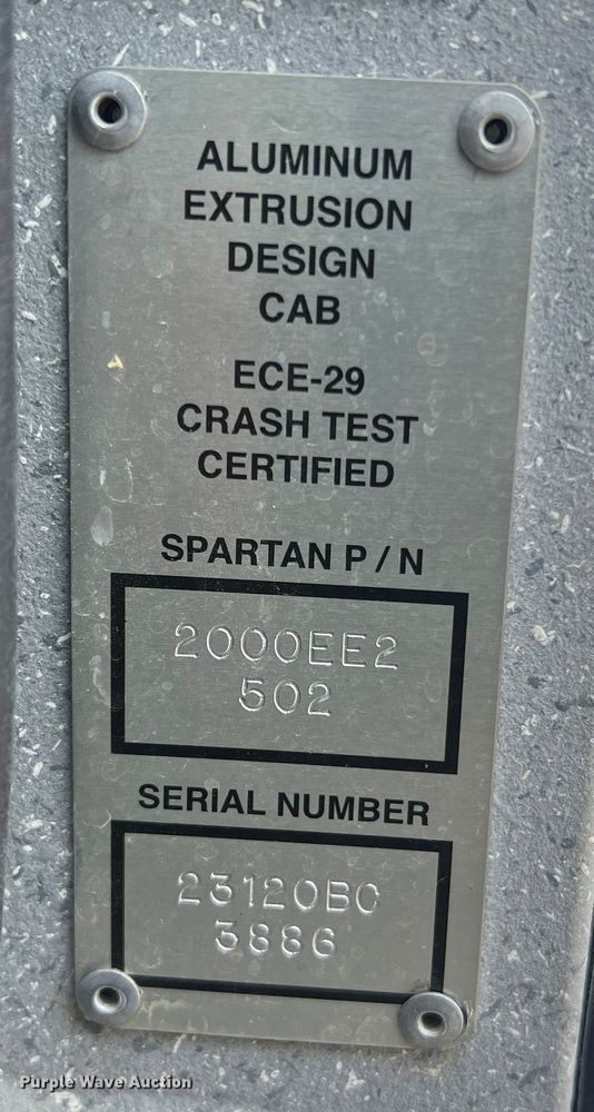 image for item MM9154 2005 Spartan Advantage Pumper  pumper fire truck