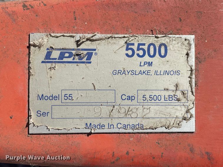 image for item MM9332 LPM 5500 pallet jack