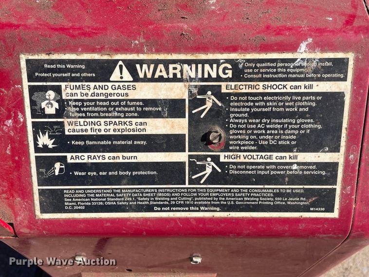 image for item MM9335 Lincoln  welder