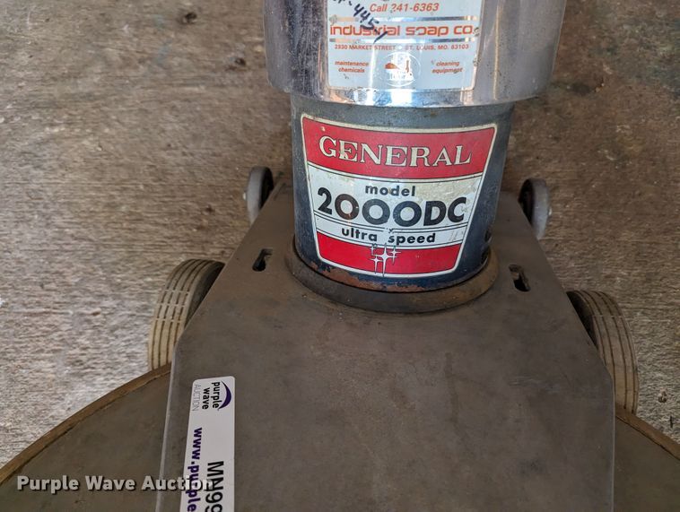 image for item MN9917 General 2000DC  floor buffer