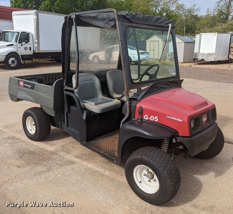 image for item MN9935 Toro Workman  utility vehicle