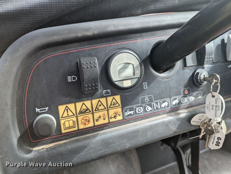 image for item MN9935 Toro Workman  utility vehicle