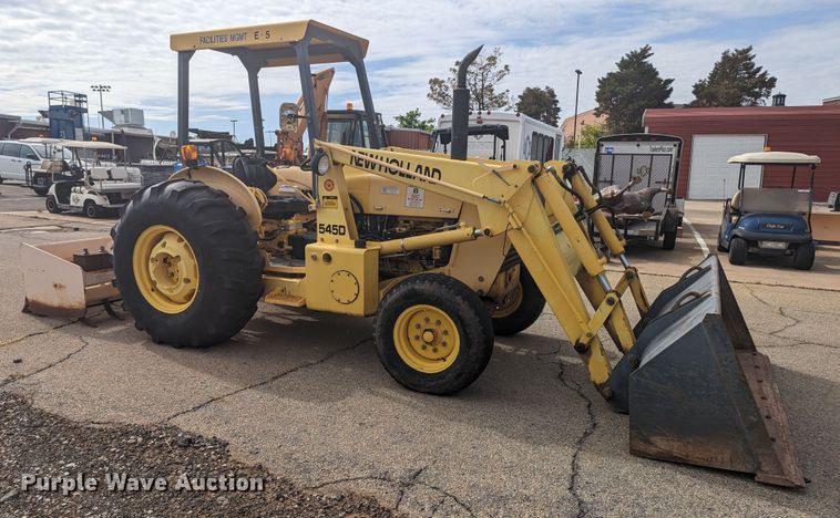image for item MN9936 2000 New Holland 545D  landscape tractor