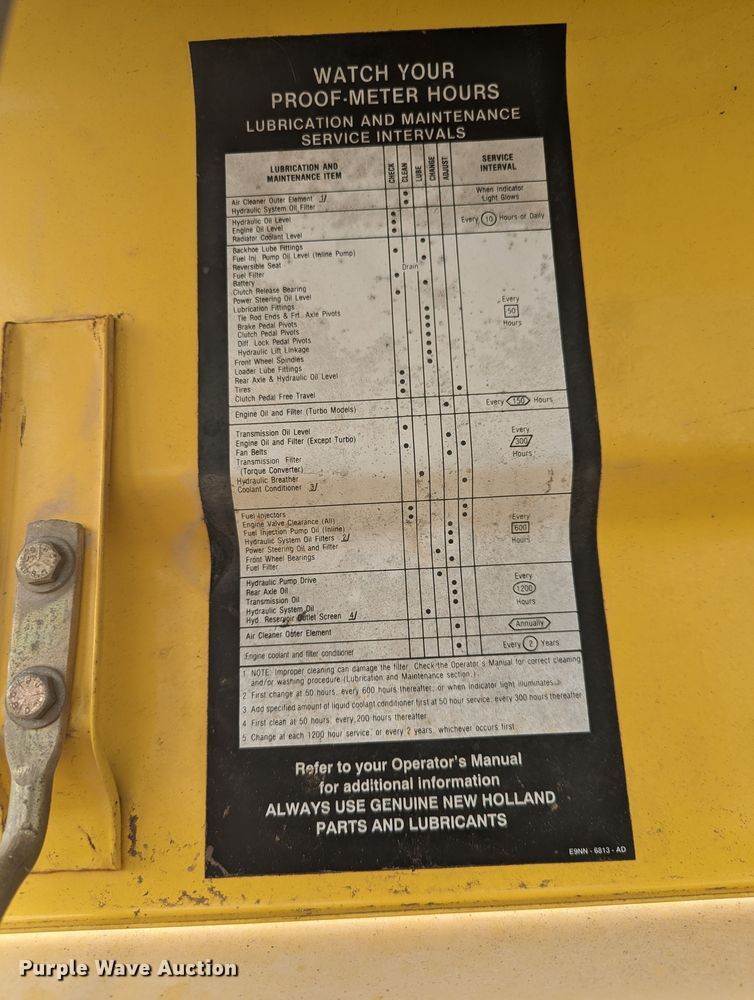 image for item MN9936 2000 New Holland 545D  landscape tractor