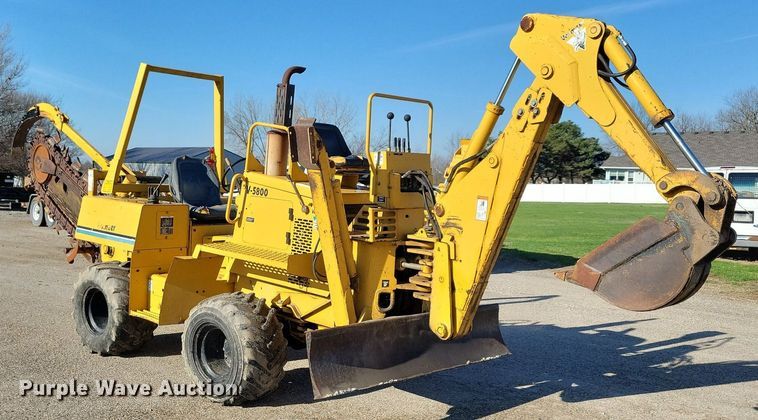 image for item MO9620 1998 Vermeer V-5800  trencher