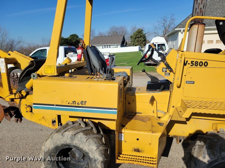 image for item MO9620 1998 Vermeer V-5800  trencher