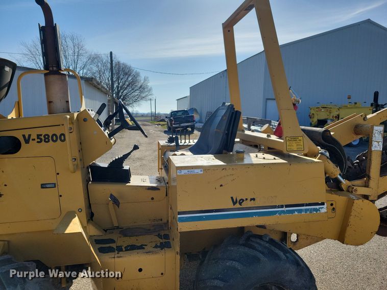 image for item MO9620 1998 Vermeer V-5800  trencher