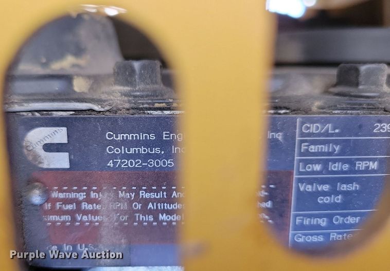 image for item MO9620 1998 Vermeer V-5800  trencher