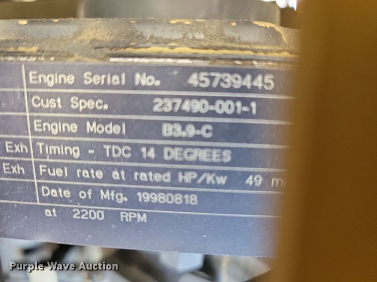 image for item MO9620 1998 Vermeer V-5800  trencher