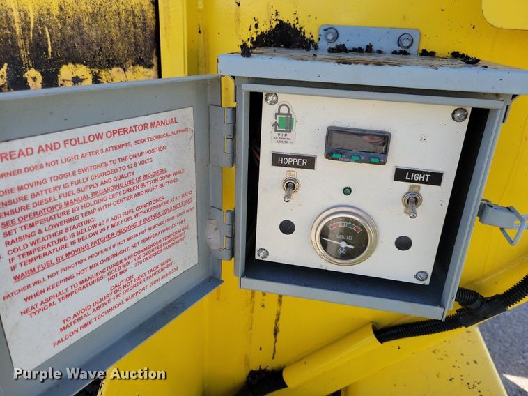 image for item MO9622 2009 Falcon Road Maintenance  Equipment  pot hole patcher