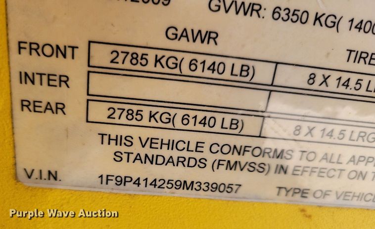 image for item MO9622 2009 Falcon Road Maintenance  Equipment  pot hole patcher