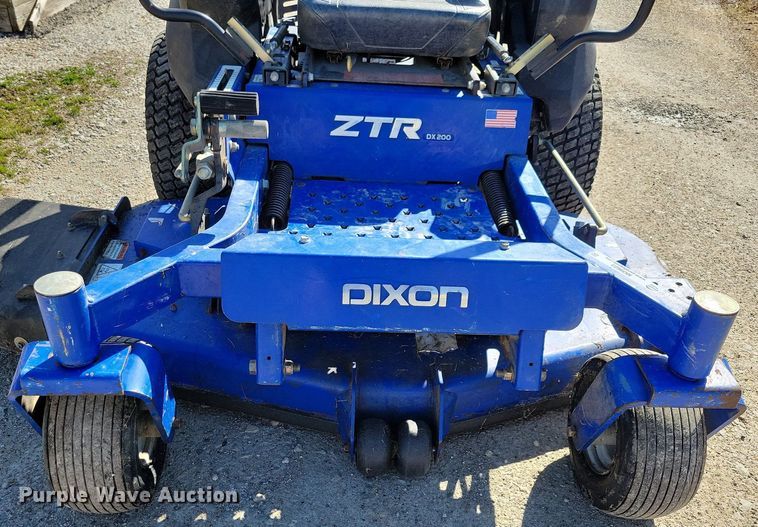 image for item MO9623 2014 Dixon ZTR DX200  ZTR lawn mower