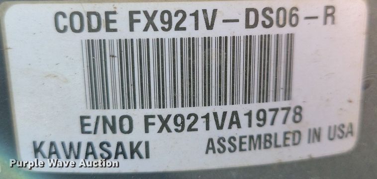 image for item MO9623 2014 Dixon ZTR DX200  ZTR lawn mower