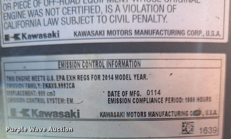 image for item MO9623 2014 Dixon ZTR DX200  ZTR lawn mower