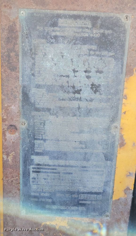 image for item MO9624 Ingersoll Rand GR150  air compressor