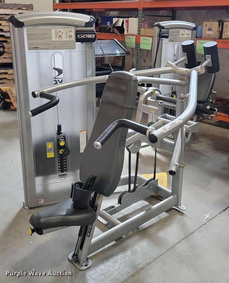 image for item MO9696 Cybex 12010-90  overhead press machine