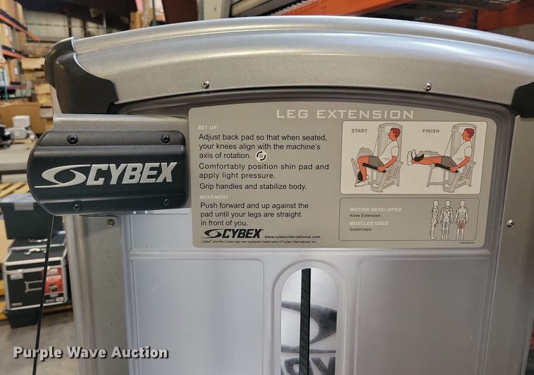 image for item MO9697 Cybex 12051-90  leg extension machine