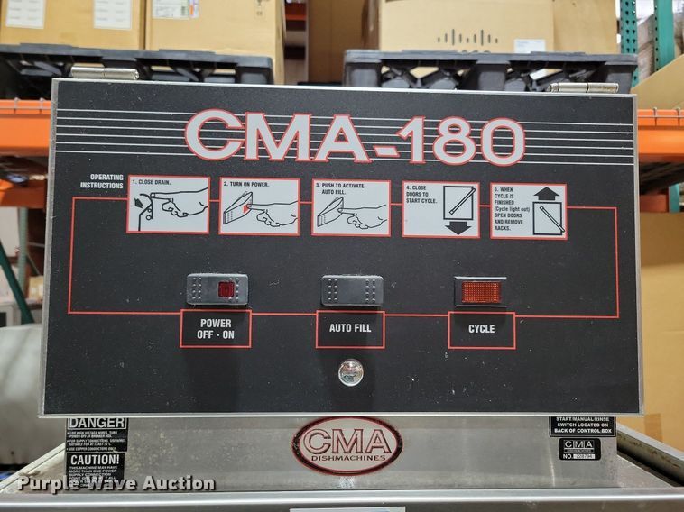 image for item MO9700 CMA Dishmachines 180  dishwasher