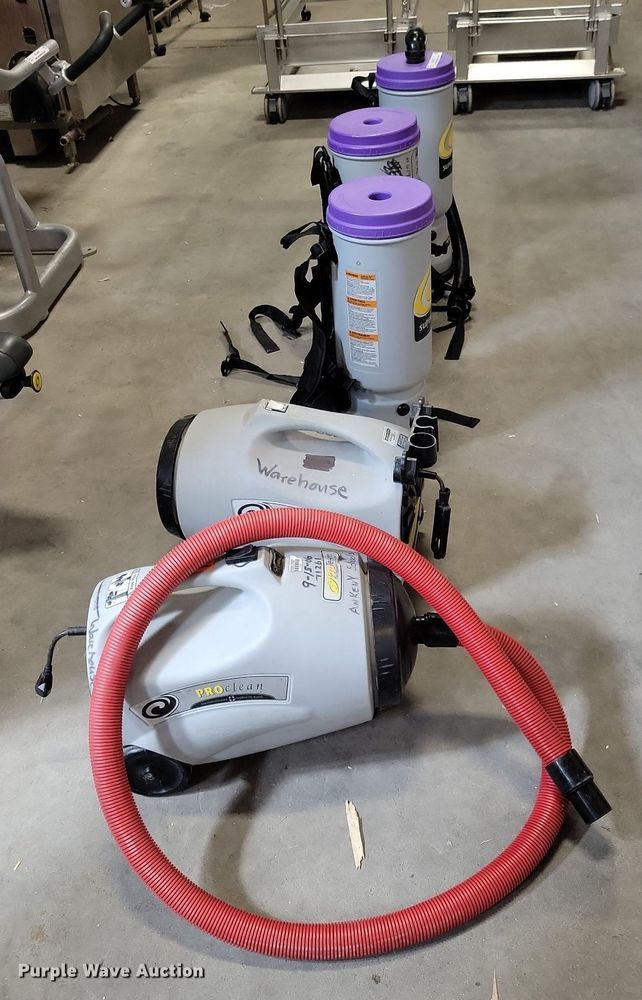 image for item MO9703 (5) ProTeam vacuums