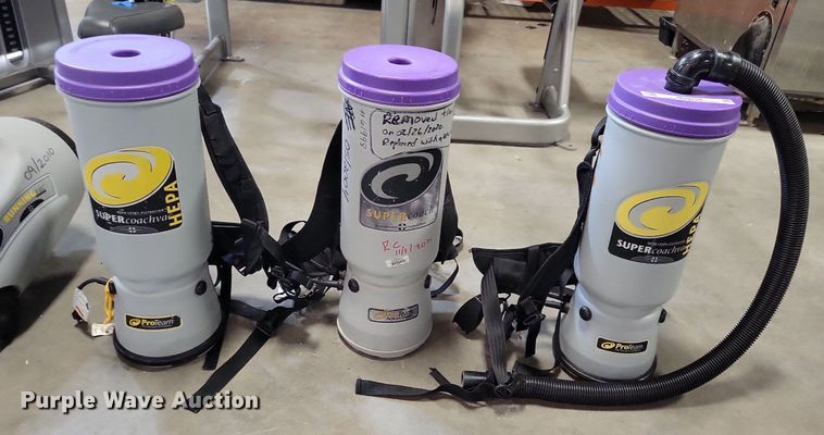 image for item MO9703 (5) ProTeam vacuums