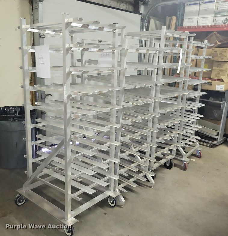image for item MO9708 (4) tray carts