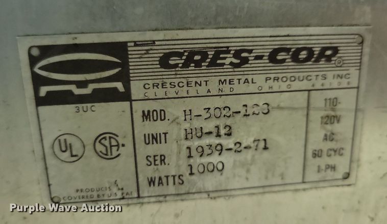 image for item MO9710 (5) Cres Cor food cabinets