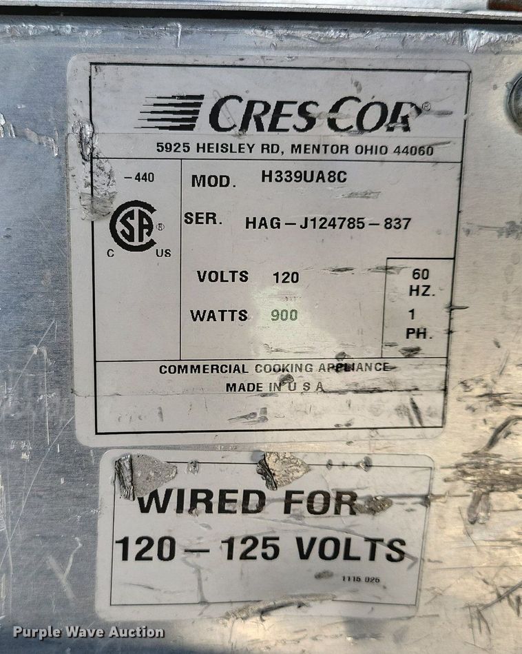 image for item MO9710 (5) Cres Cor food cabinets