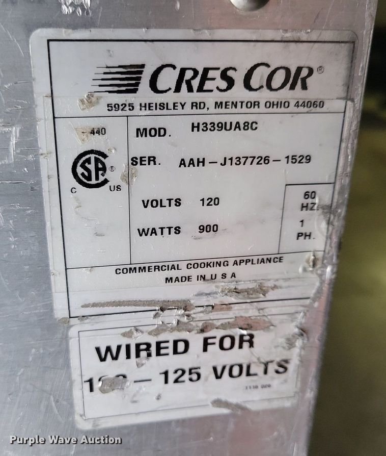 image for item MO9710 (5) Cres Cor food cabinets