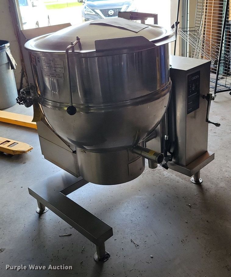 image for item MO9711 Groen DHT/60  steam kettle