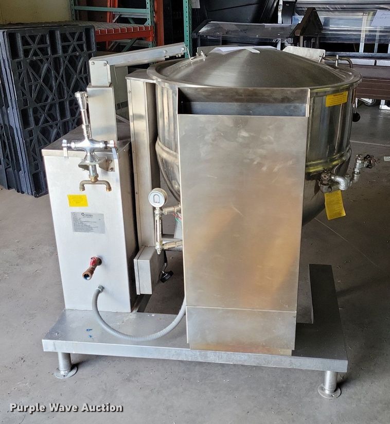 image for item MO9711 Groen DHT/60  steam kettle