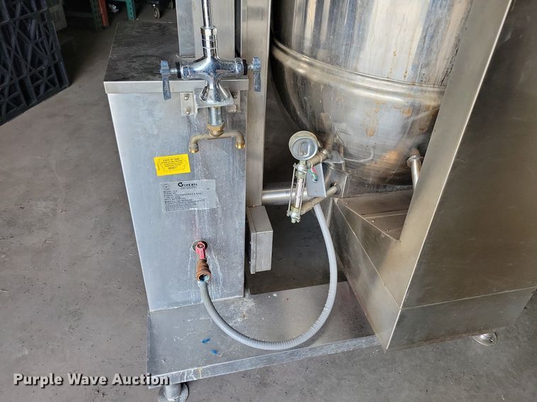 image for item MO9711 Groen DHT/60  steam kettle