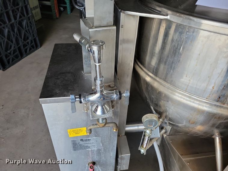 image for item MO9711 Groen DHT/60  steam kettle