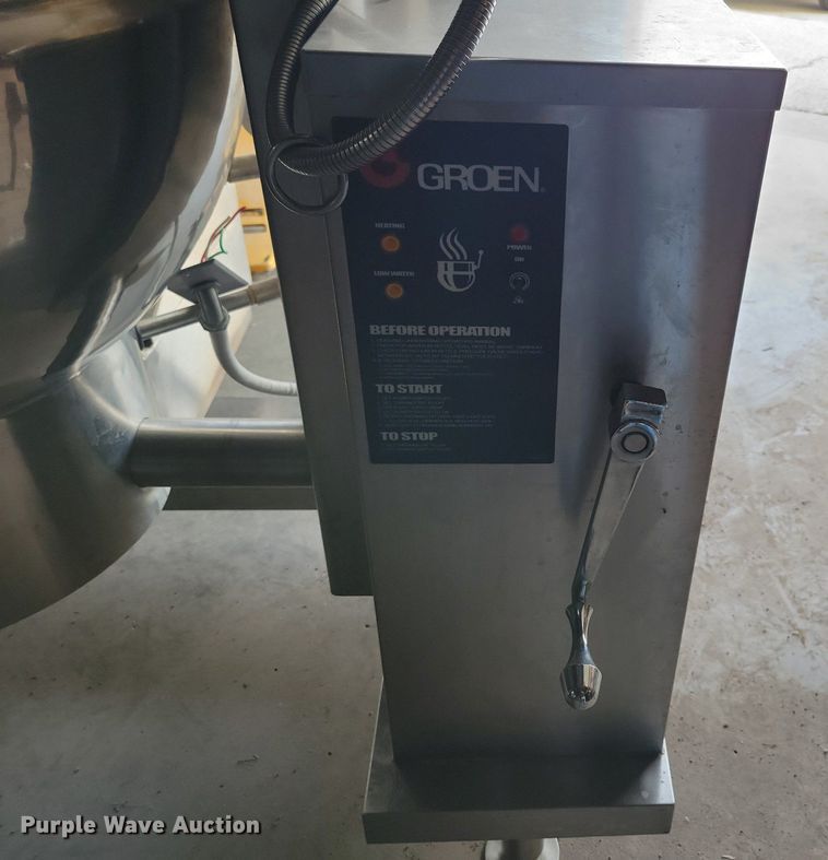 image for item MO9711 Groen DHT/60  steam kettle