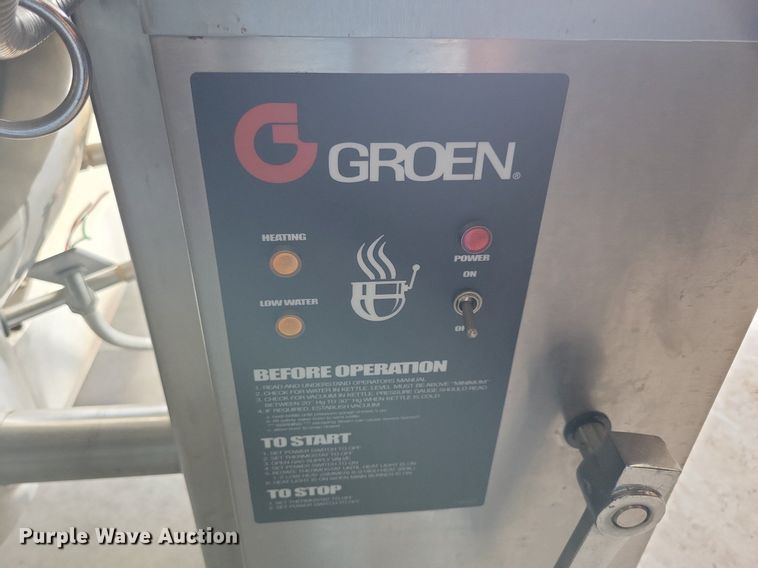 image for item MO9711 Groen DHT/60  steam kettle