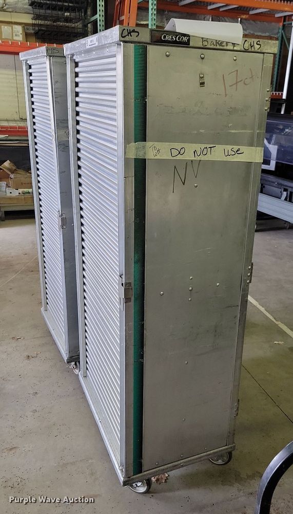 image for item MO9715 (2) Cres Cor tray cabinets