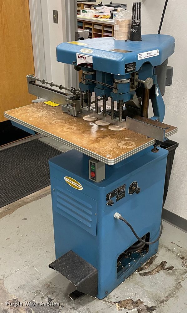 image for item MR9312 Challenge EH3A  paper drilling machine