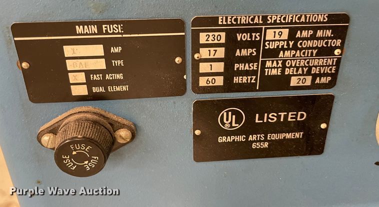 image for item MR9312 Challenge EH3A  paper drilling machine