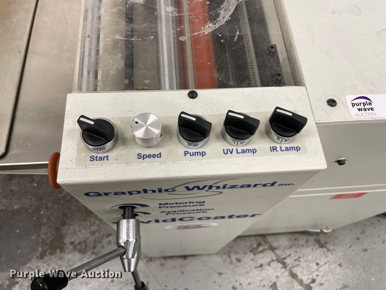 image for item MR9314 Graphic Whizard VividCoater XDC530 Micro  UV coater