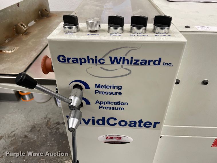 image for item MR9314 Graphic Whizard VividCoater XDC530 Micro  UV coater