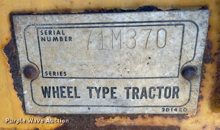 image for item MS9560 1970 Caterpillar 613  elevating scraper